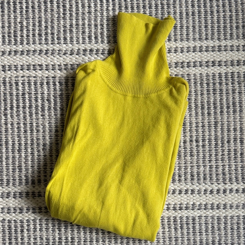 United Colors Of Benetton Citron Turtleneck